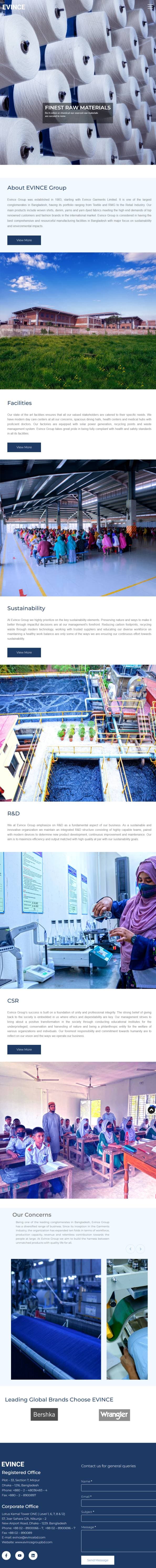 Evince Group BD